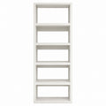 5-Tier MDF Bookcase White 180cm x 60cm x 30cm
