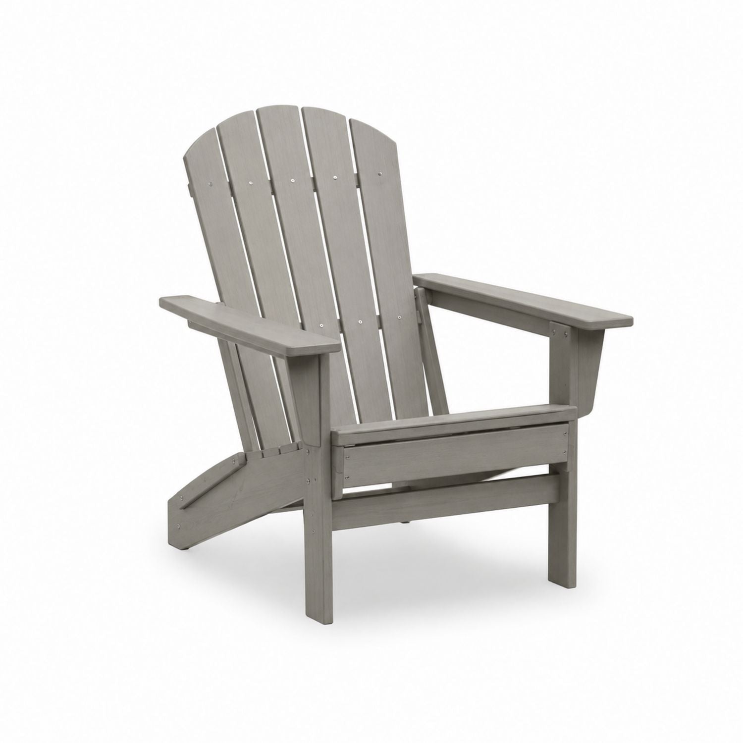 Outdoor Polywood Adirondack Chair Gray