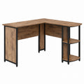 L-Shaped Desk Steel Frame Particle Board 120cm x 80cm x 74cm